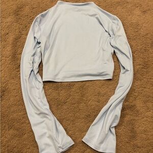 Love Light Blue Long Sleeve Women's Tee